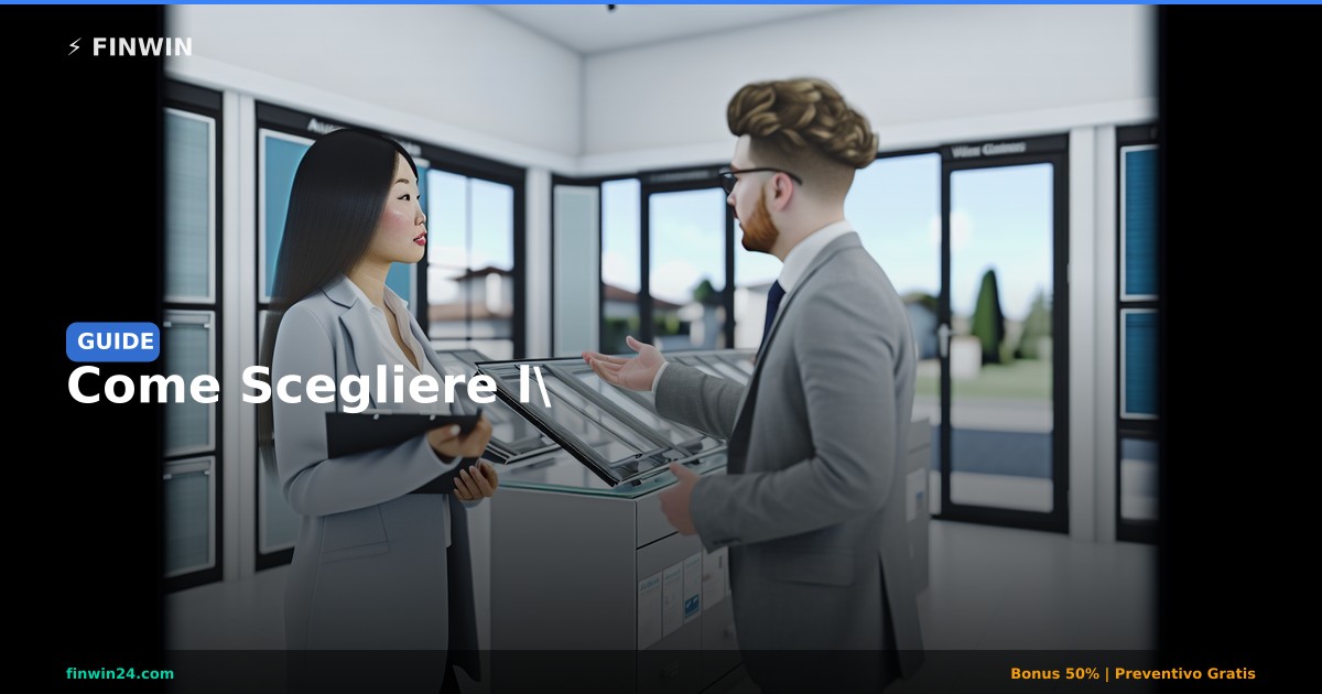 Come Scegliere l'Installatore di Serramenti Giusto - FINWIN Serramenti