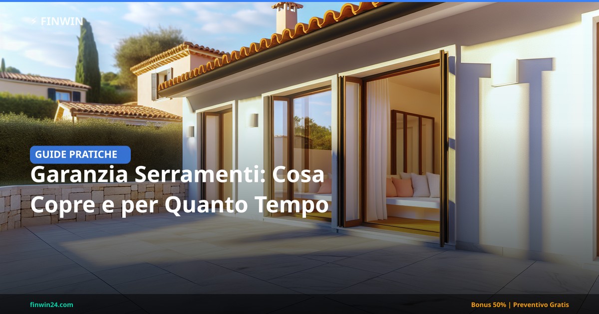 Garanzia Serramenti: Cosa Copre e per Quanto Tempo