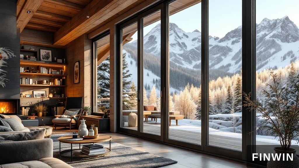 Infissi per Casa in Montagna: Triplo Vetro e Isolamento Estremo