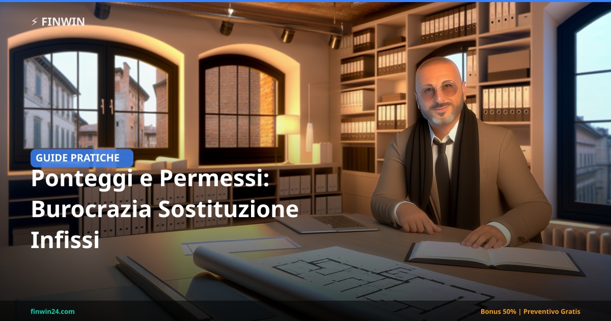 Ponteggi e Permessi: Burocrazia Sostituzione Infissi