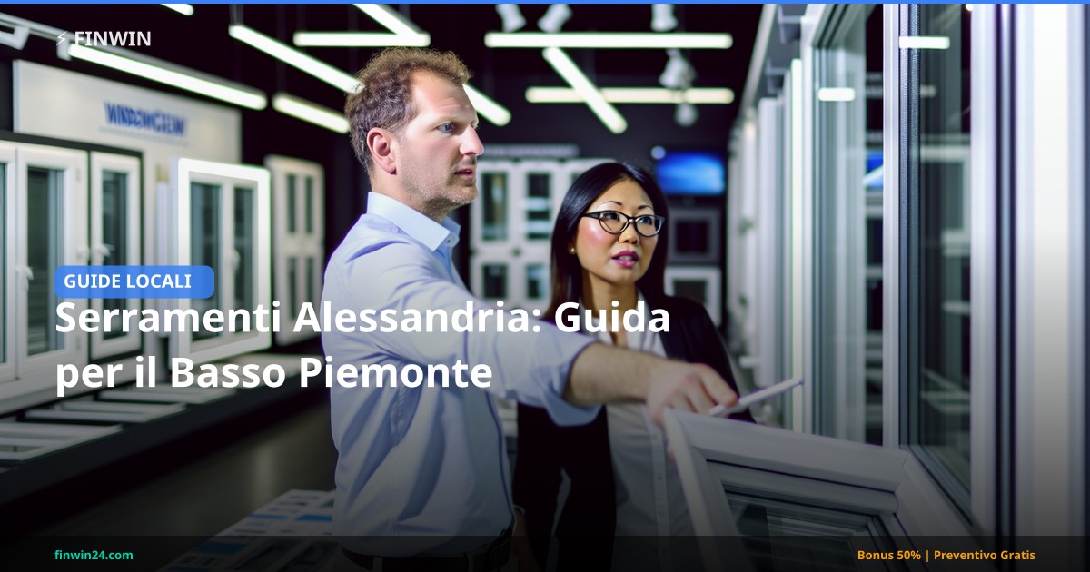 Serramenti Alessandria: Guida per il Basso Piemonte