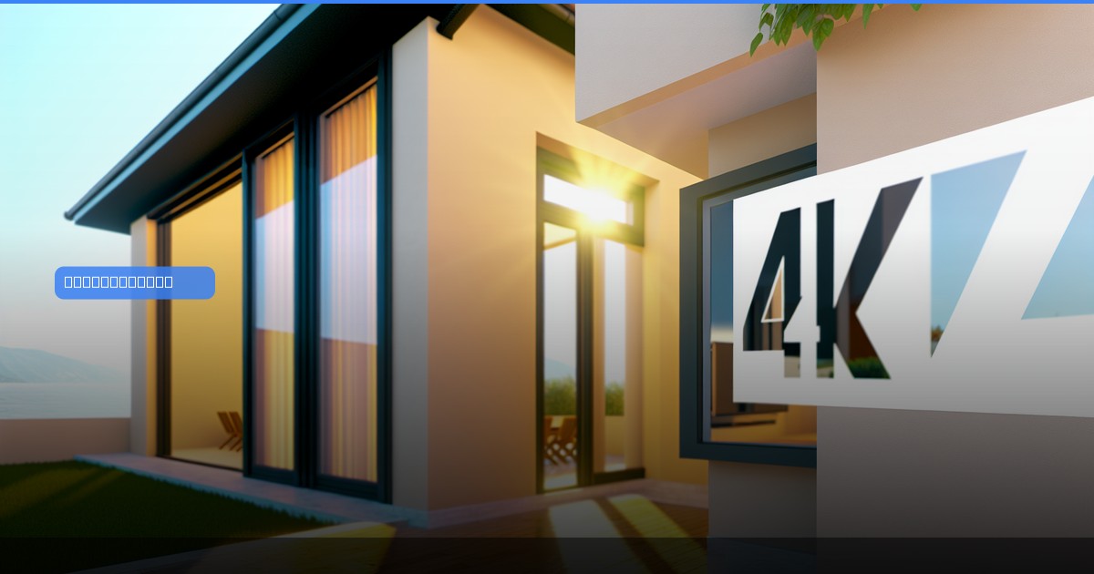 Villa italiana con serramenti in alluminio e vetrate panoramiche