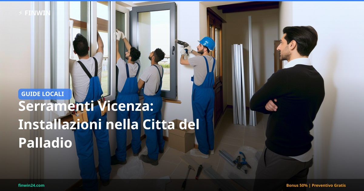 Villa italiana con serramenti in alluminio e vetrate panoramiche