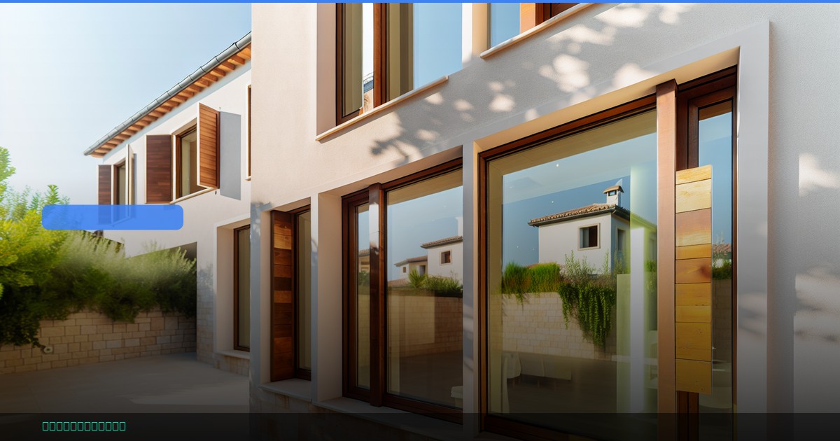 Installazione tecnica serramenti in PVC con doppio vetro